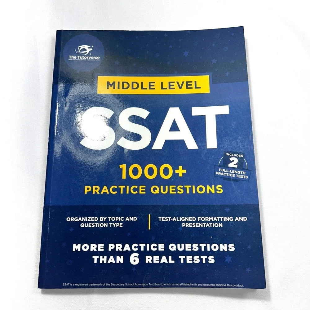 Middle Level SSAT: 1000+ Practice Questions‎ Paperback The Tutorve
